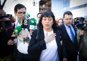 Juana Rivas declara en Granada por el presunto secuestro de su hijo mientras denuncia malos tratos