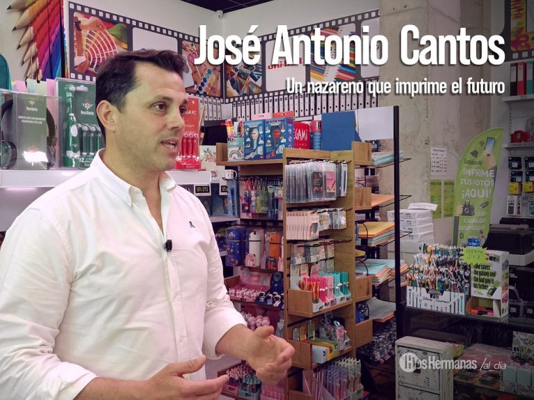 José Antonio Cantos, un nazareno que modela el futuro de Dos Hermanas