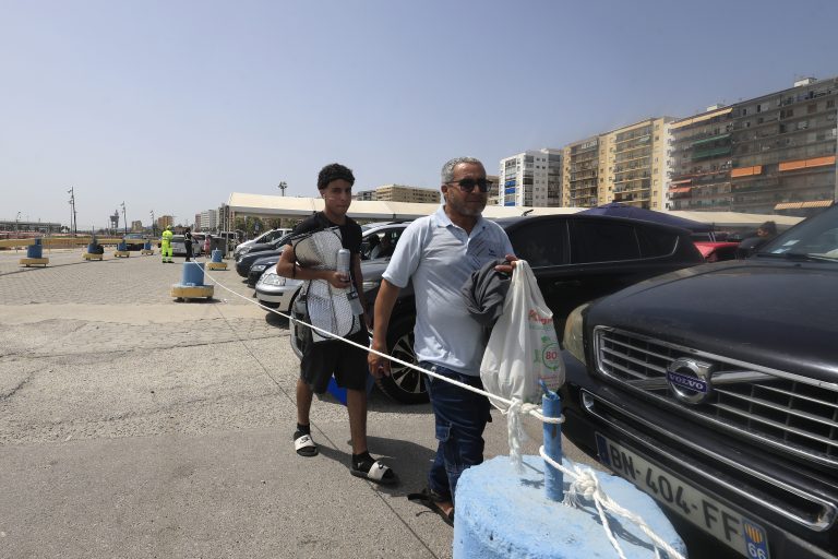 Incremento de llegadas de inmigrantes procedentes de Ceuta en playas del Campo de Gibraltar